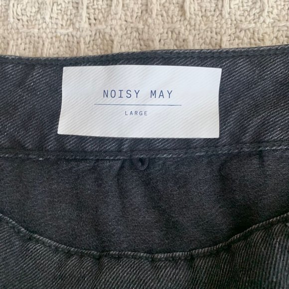 Noisy May Black Denim Mini Skirt - Picture 8 of 8